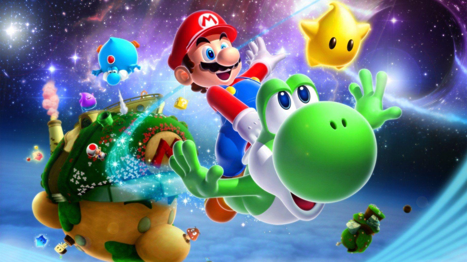 Super Mario Galaxy 2 HD Wallpaper
