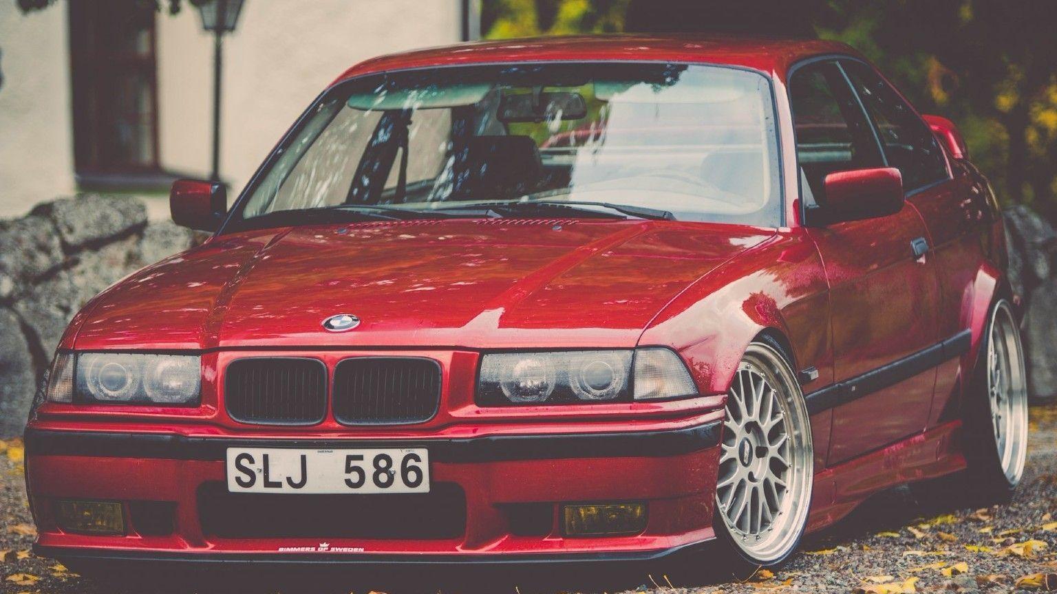 bmw e36 m3 bmw tuning stance red HD wallpaper. Bmw Red