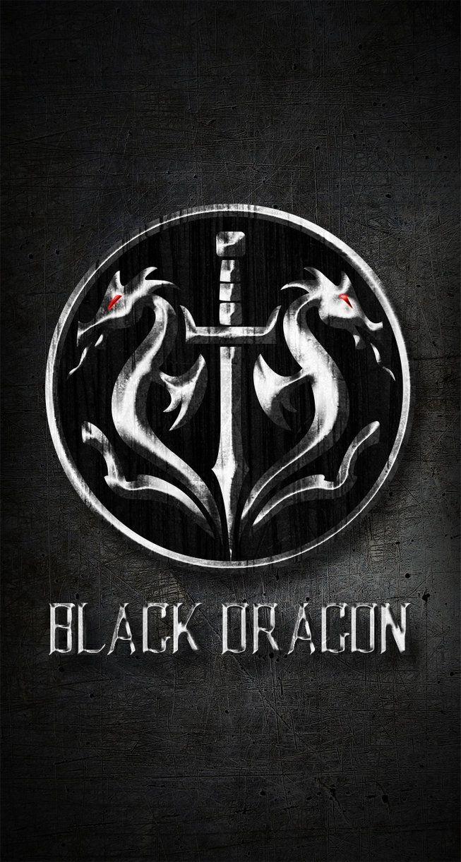 Black Dragon Wallpaper for iPhone 5