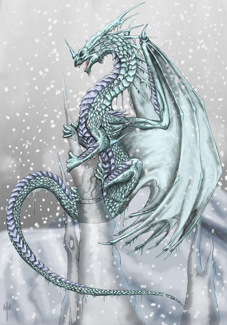 Ice Dragon iPhone Wallpaper 10222