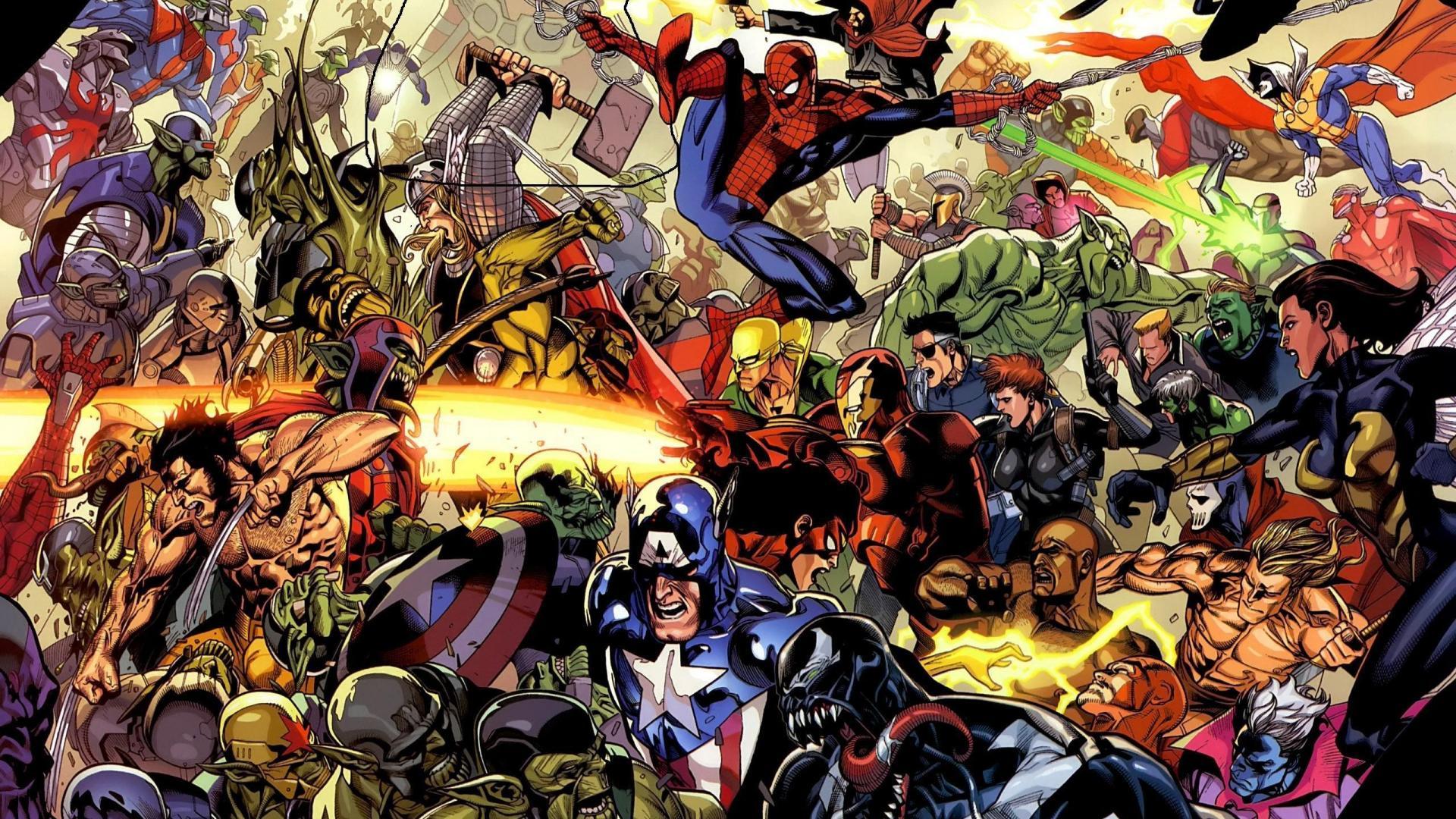Marvel Cartoon Wallpaper