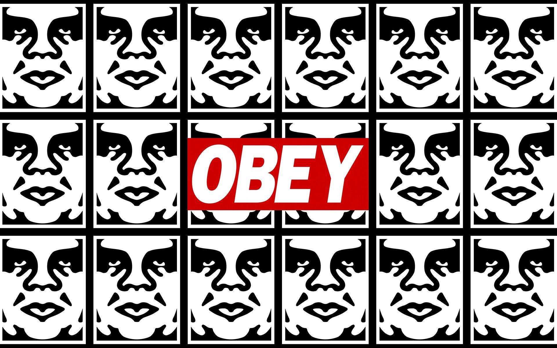 Obey Giant The Medium is the Message 1920×1200 Obey Wallpapers