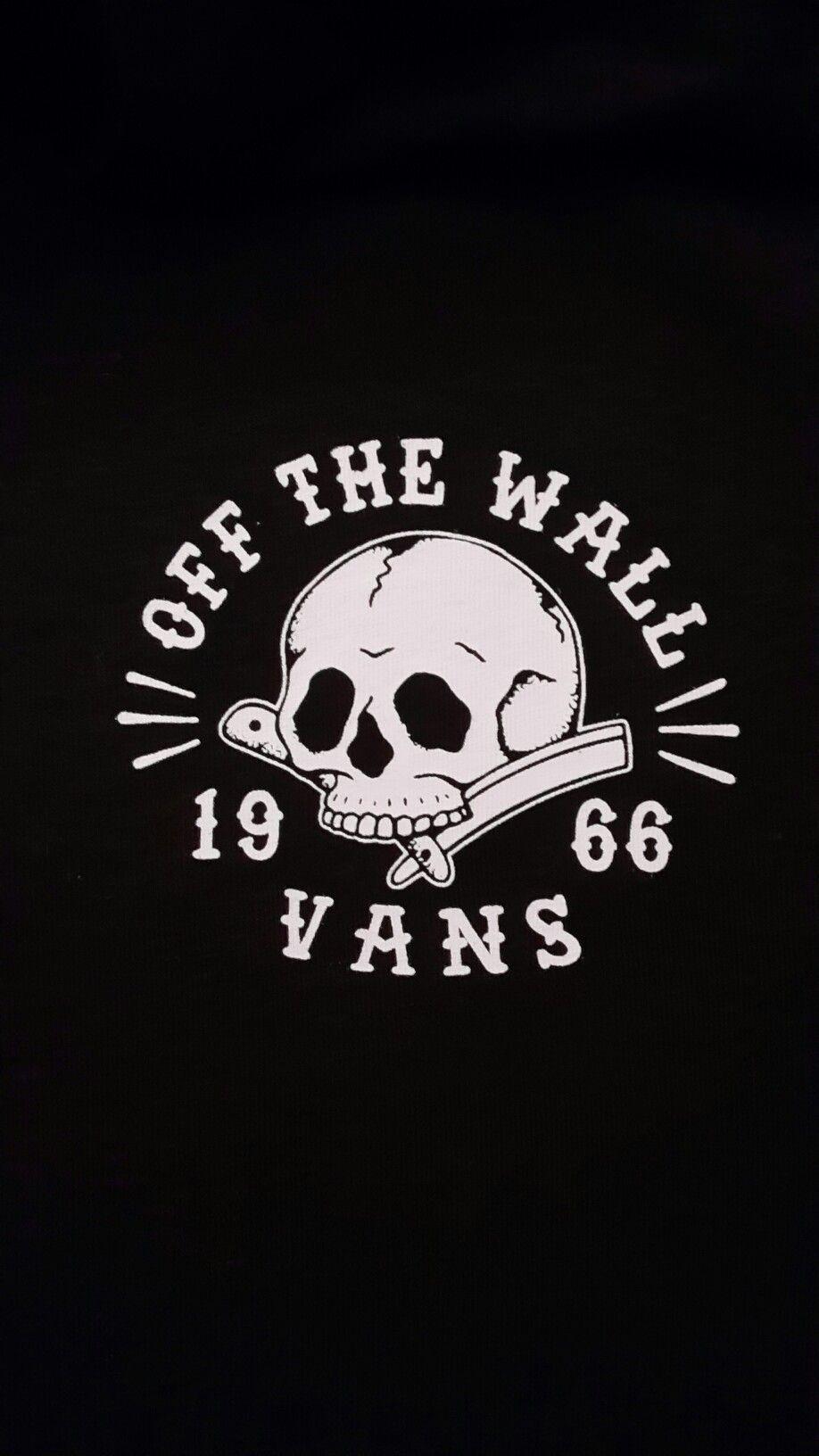 Vans off the wall 1966 logo tee. watch face. Vans