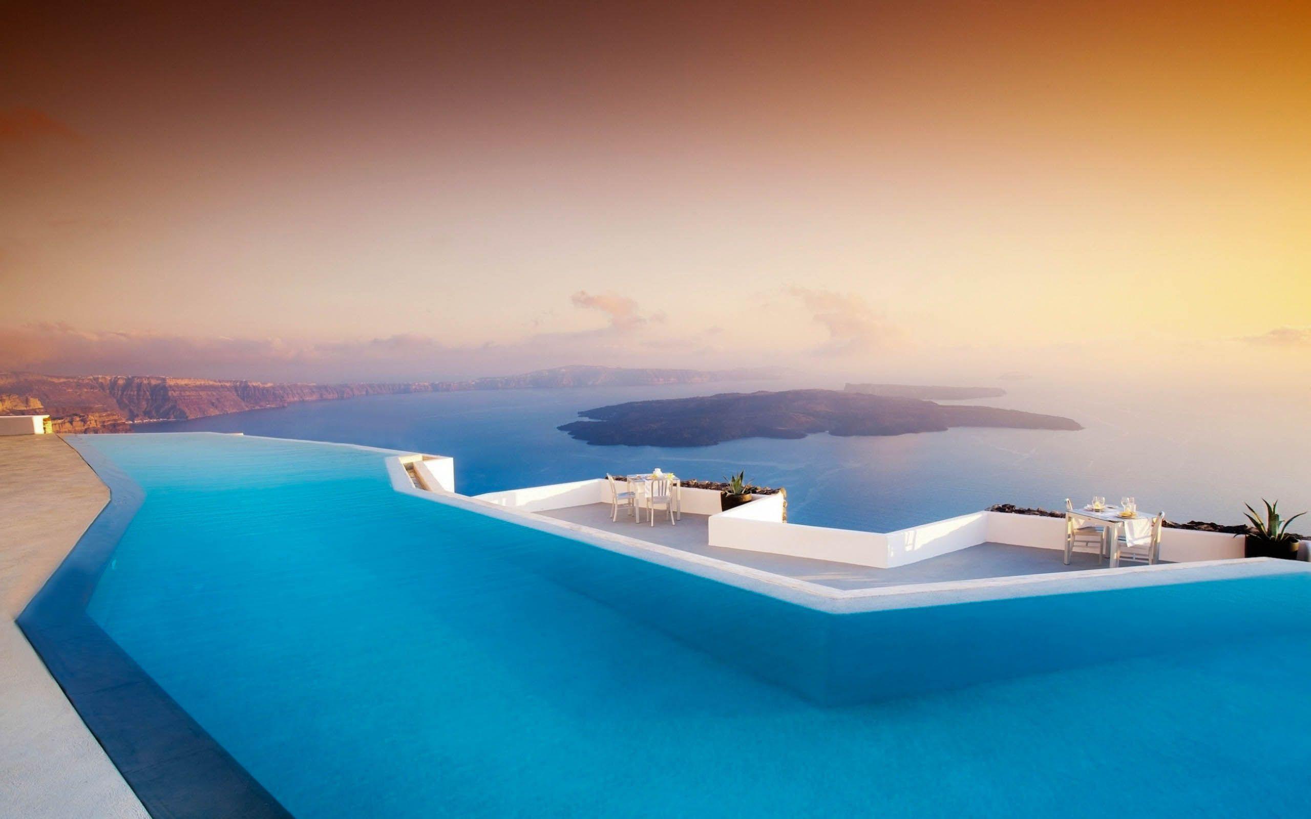 Santorini Amazing HD Wallpaper (High Resolution) HD Wallpaper