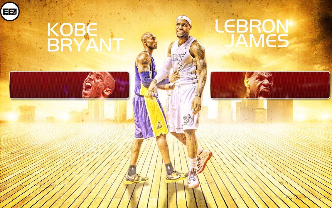 Lebron James And Kobe Bryant