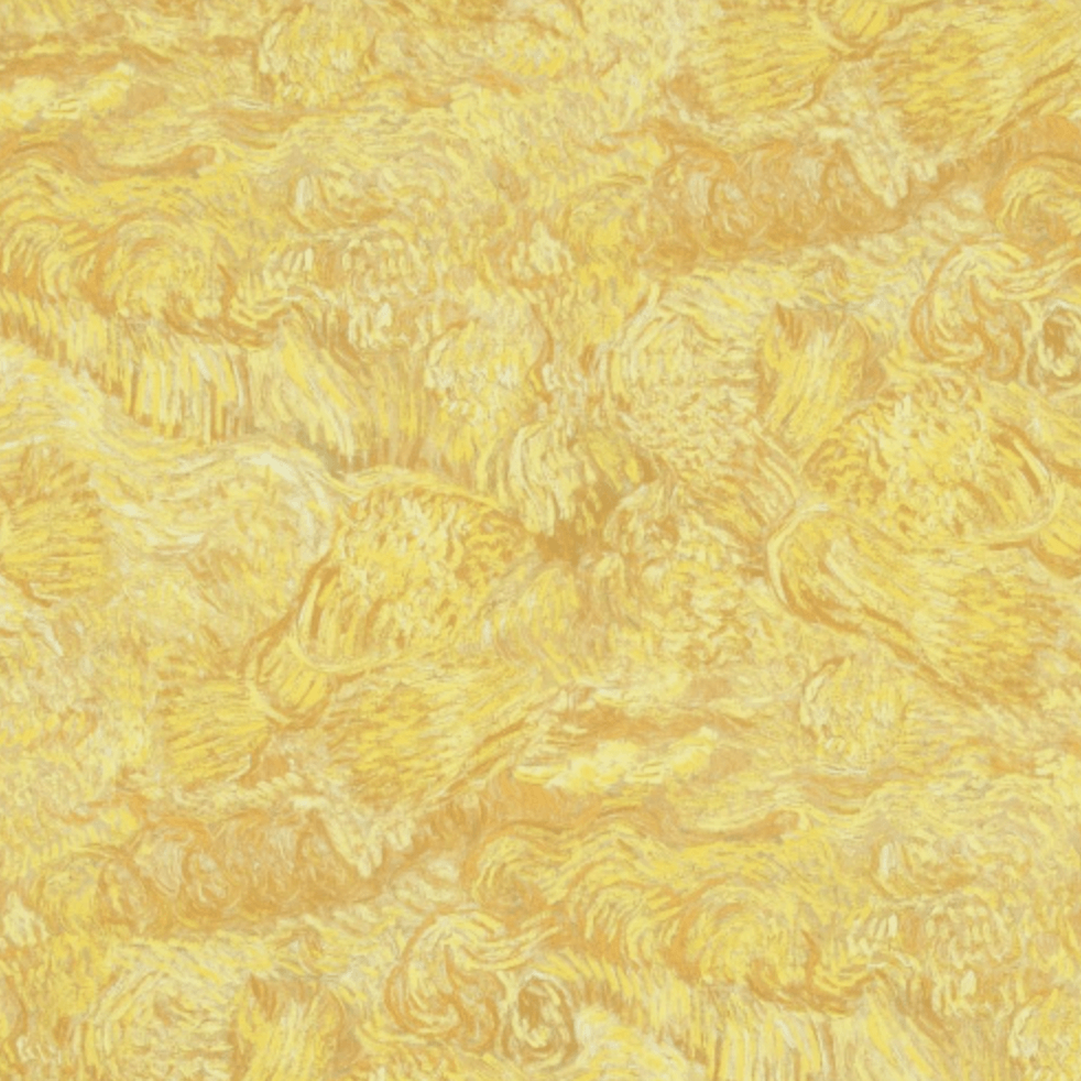 The Vincent Van Gogh Wallpaper Collection; Wheatfield with a Reaper