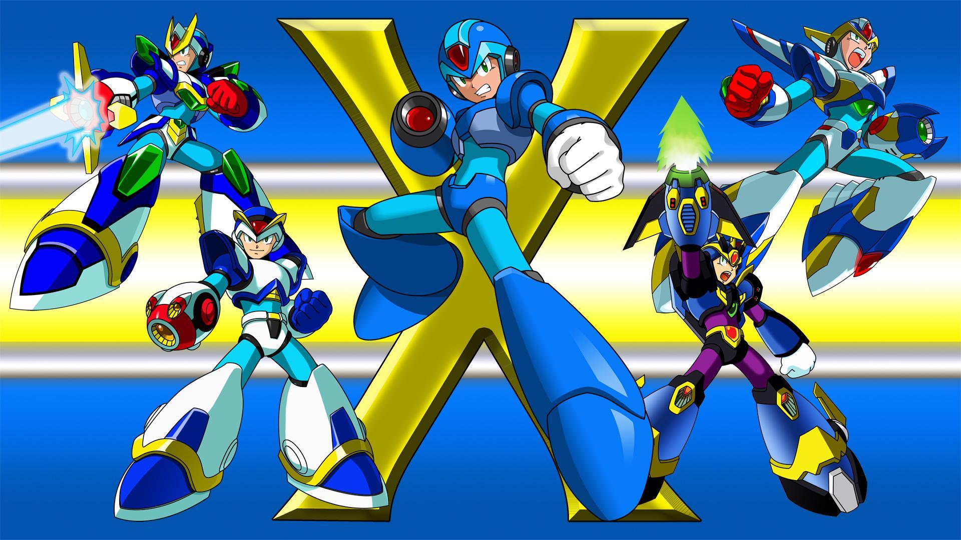 Mega Man X Armors wallpaper