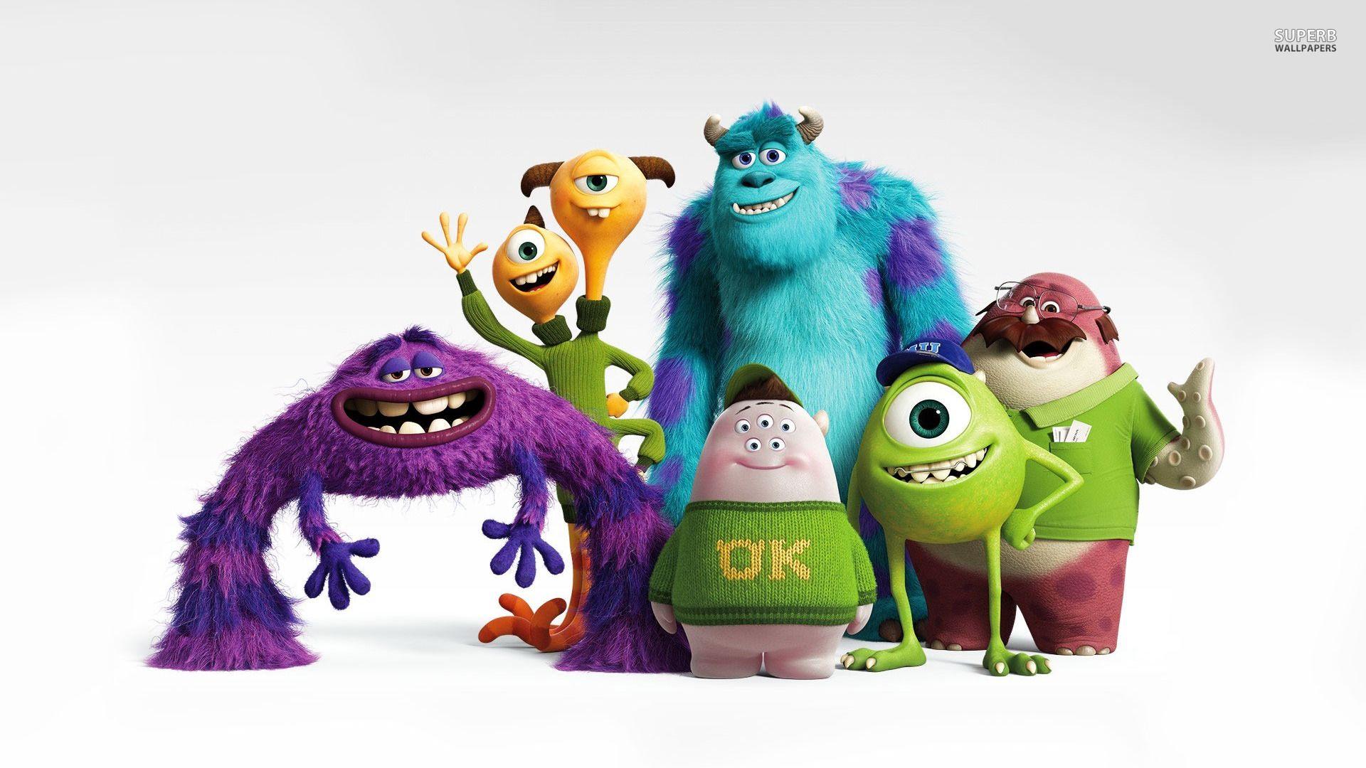 Monsters inc background and monsters university wallpaper HD