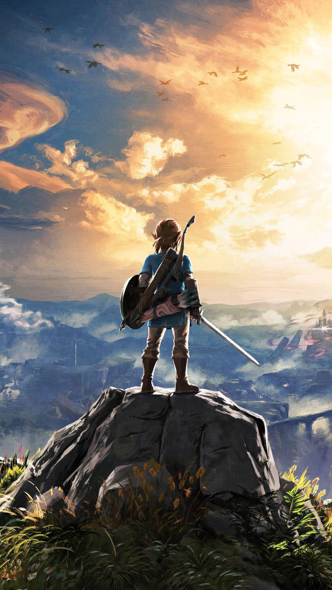Download Experience Your Own Adventure with The Legend Of Zelda Iphone  Wallpaper  Wallpaperscom