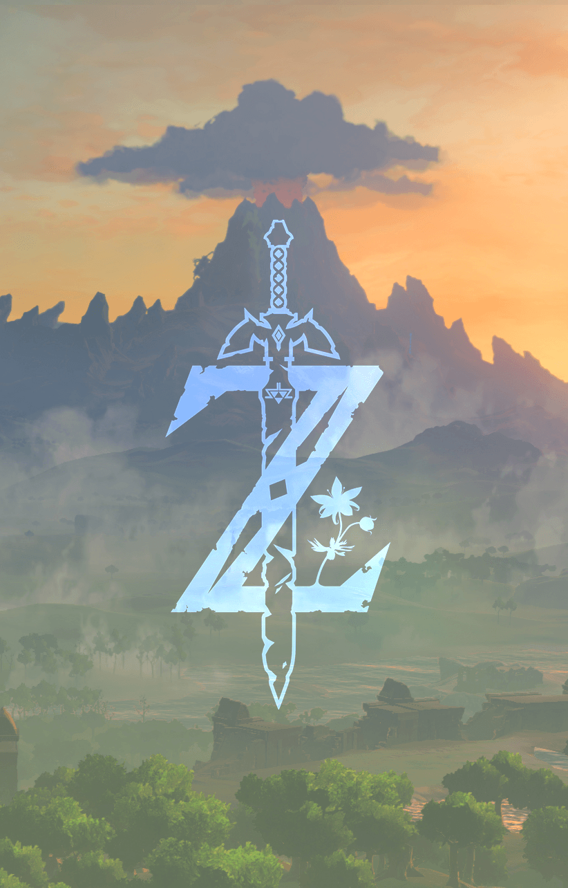 Zelda BotW phone wallpaper (a little gift by me)