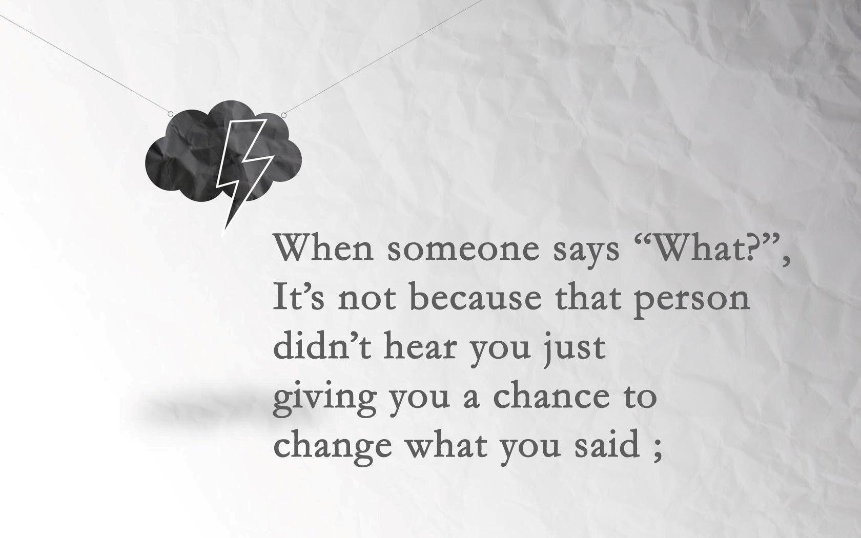 A Quote on Giving Chance Wallpaper