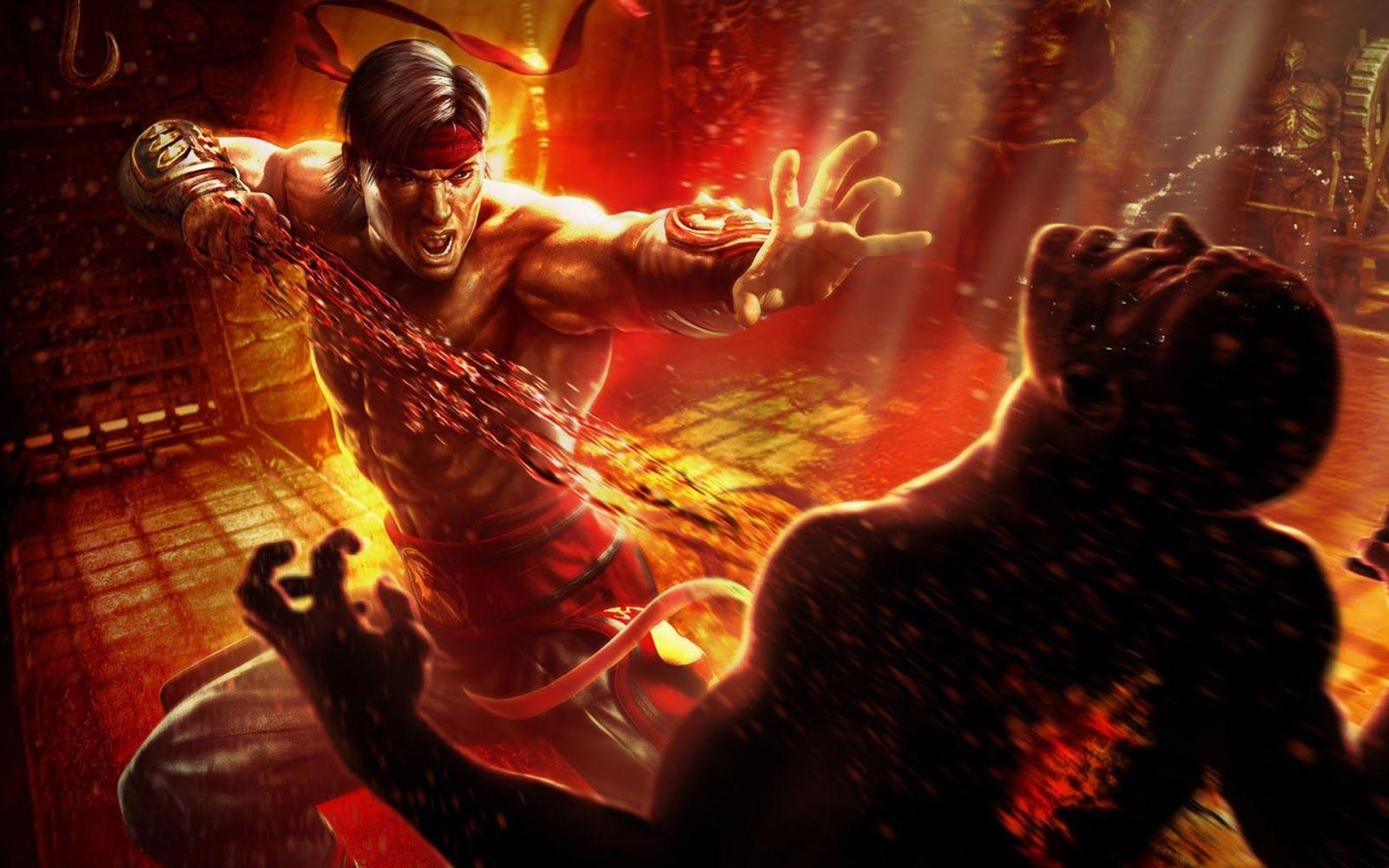 Mortal Kombat Wallpapers Liu Kang.