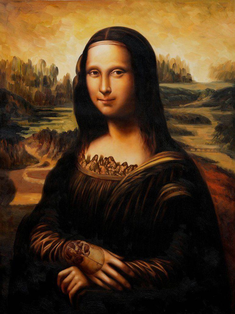Mona Lisa DaVinci'd V.1 By S.Creighton