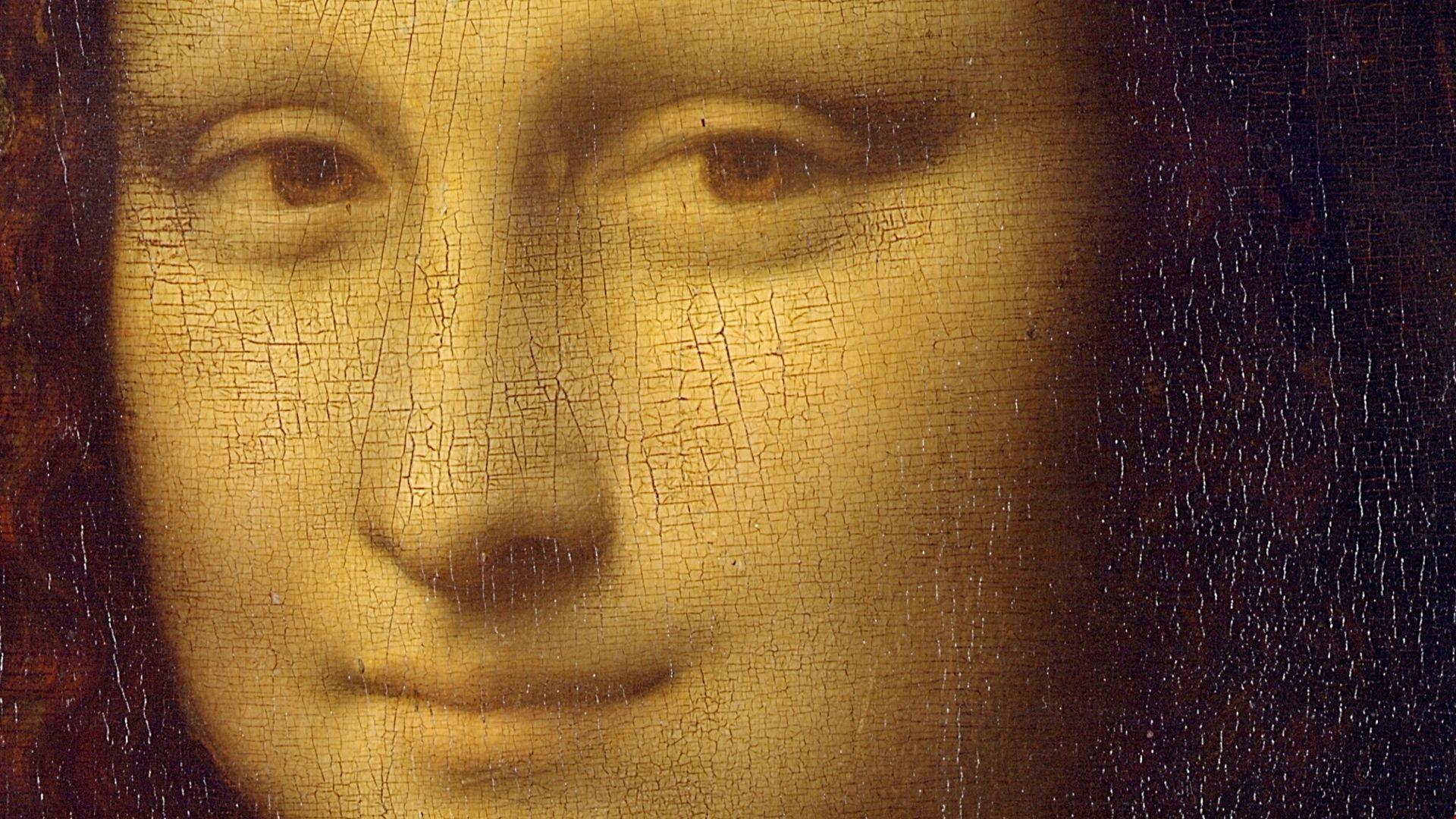 7k Mona Lisa by Leonardo da Vinci & Paintings Background