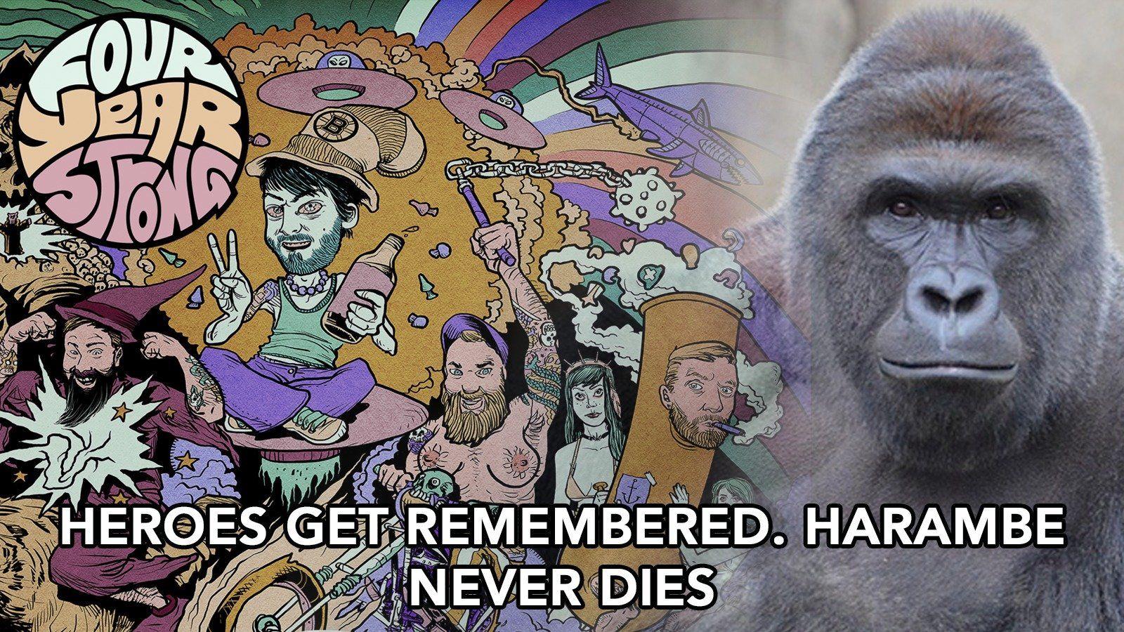 Petition · Four Year Strong: Put Harambe on Four Year Strong's next