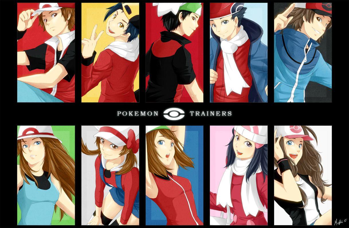 pokemon trainers. Pokemon. Pokémon