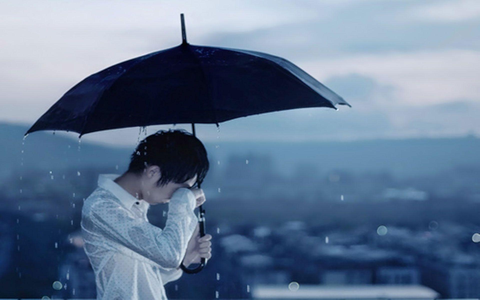 Sad Boy Alone In Rain Wallpapers Wallpaper Cave