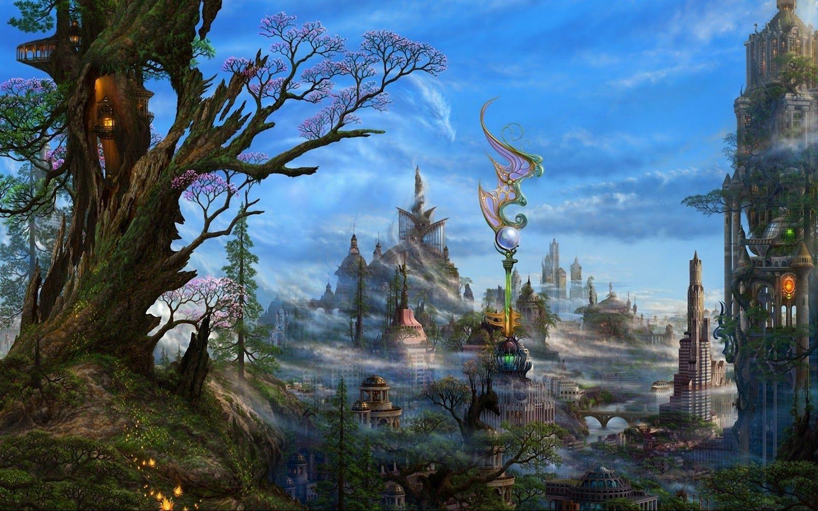 fantasy landscapes image. WallPapers For Everything: Windows 8
