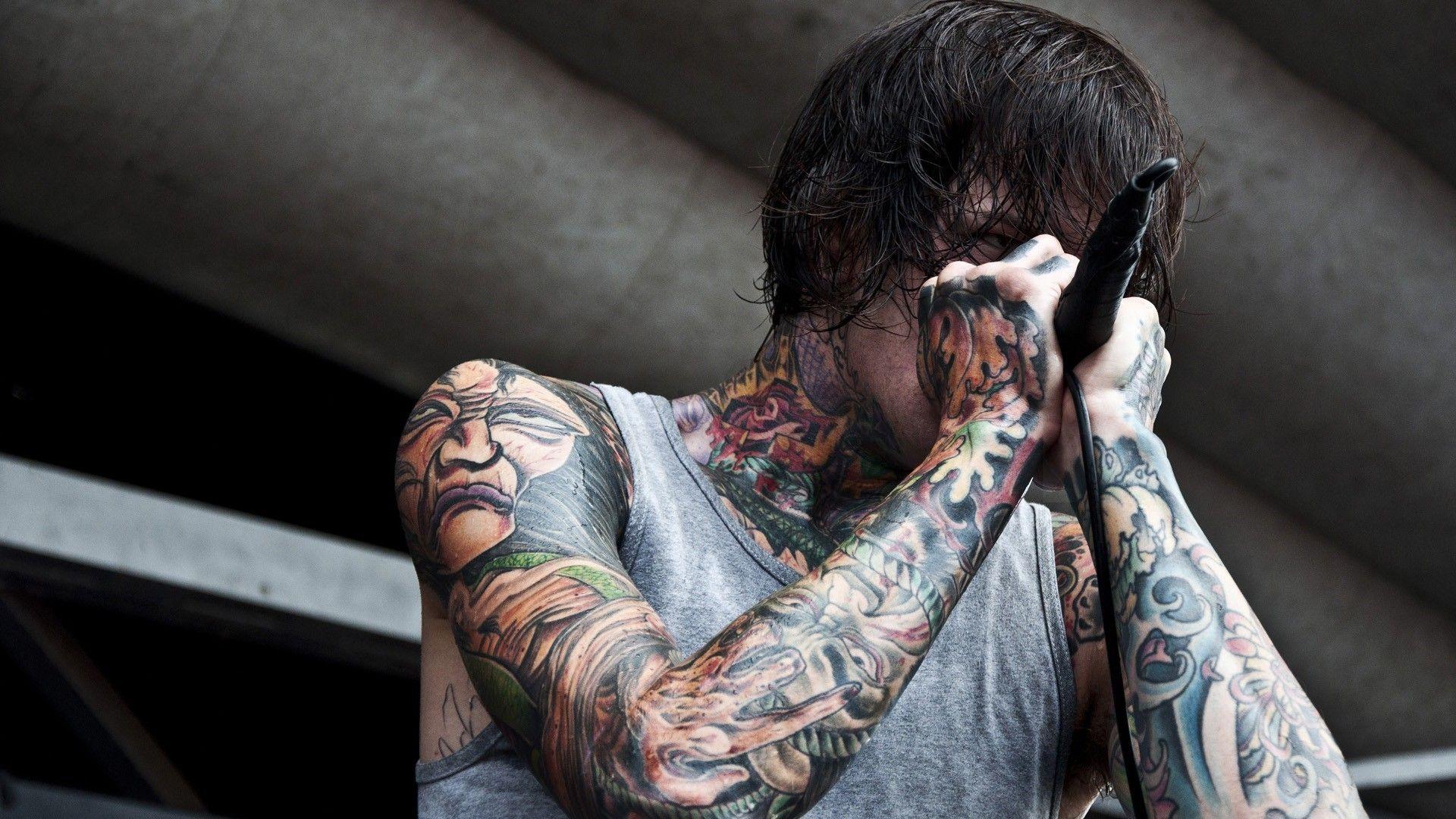 suicide silence mitch lucker wallpaper and background