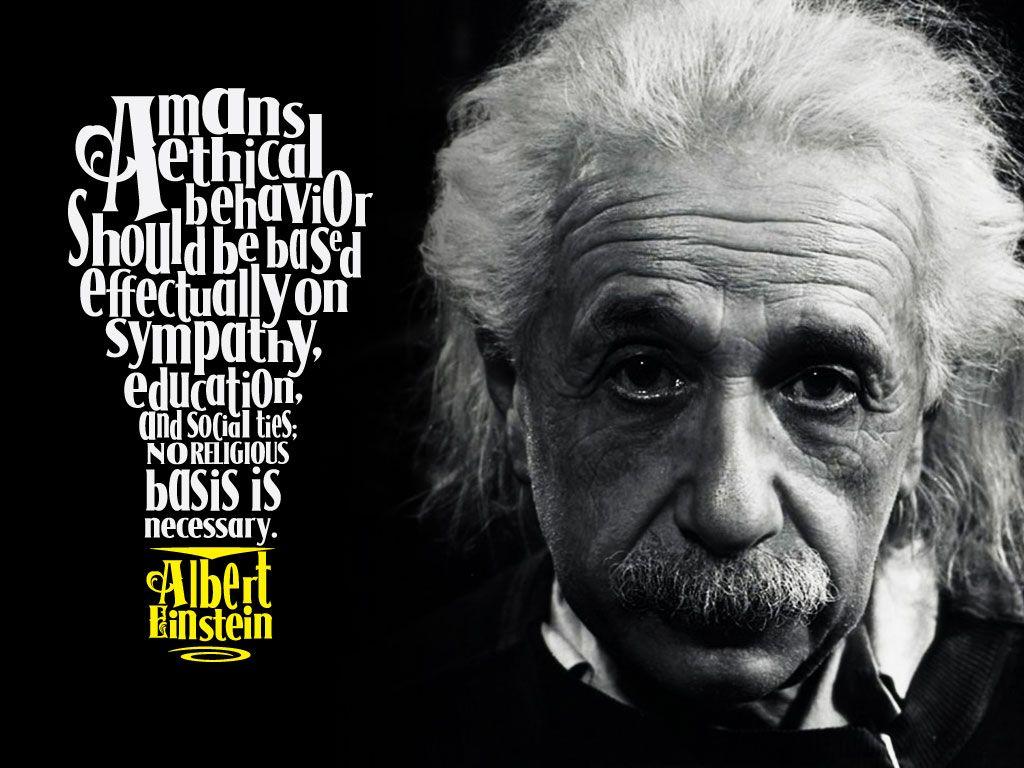 Albert Einstein Best Quotes Wallpaper