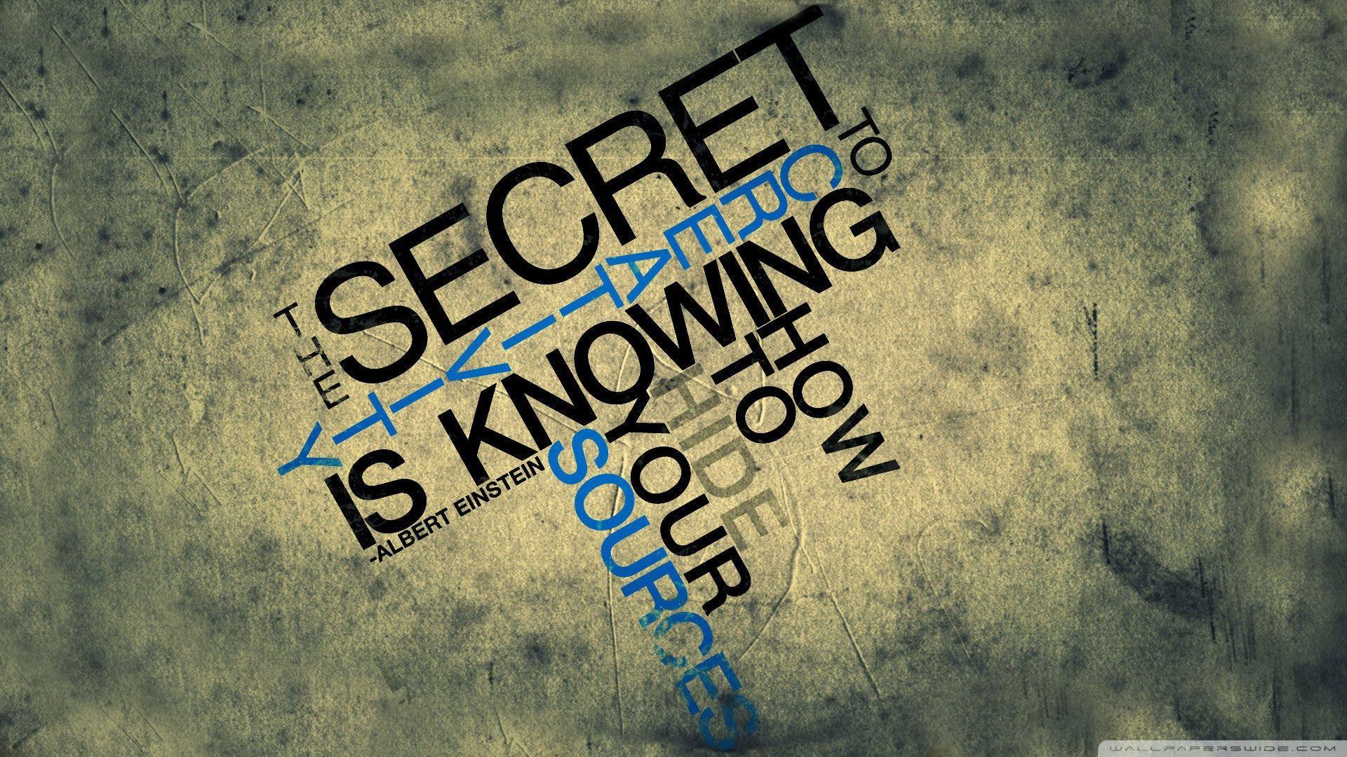 Albert Einstein Quote ❤ 4K HD Desktop Wallpaper for 4K Ultra HD TV