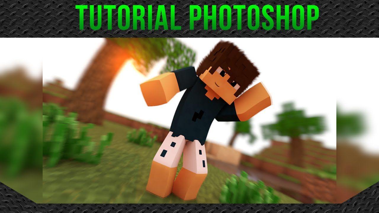 PhotoShop Como Melhorar Seu Wallpaper de Minecraft // Efeitos