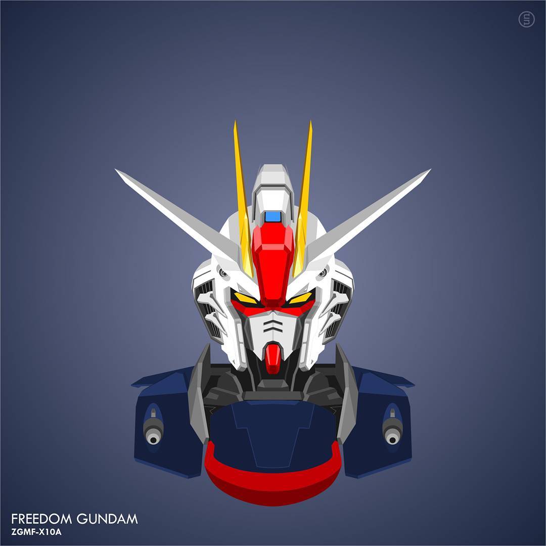 gundam #vector #mobilesuit #mecha #plamo #gunpla #freedom Gundam