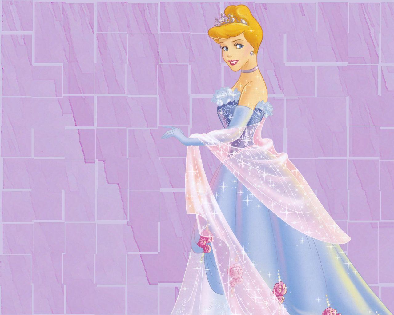 Princess Cinderella Cartoon Image Wallpaper for Phone