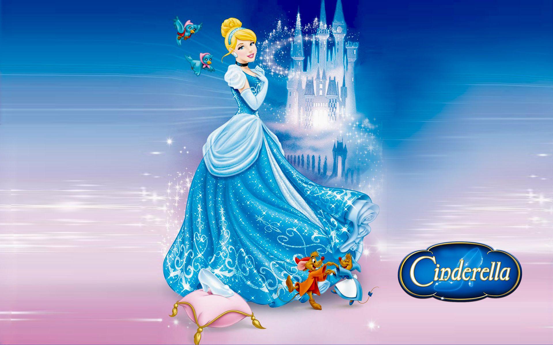 Castle of Cinderella and friends Jaq and Perla Cartoons Picture