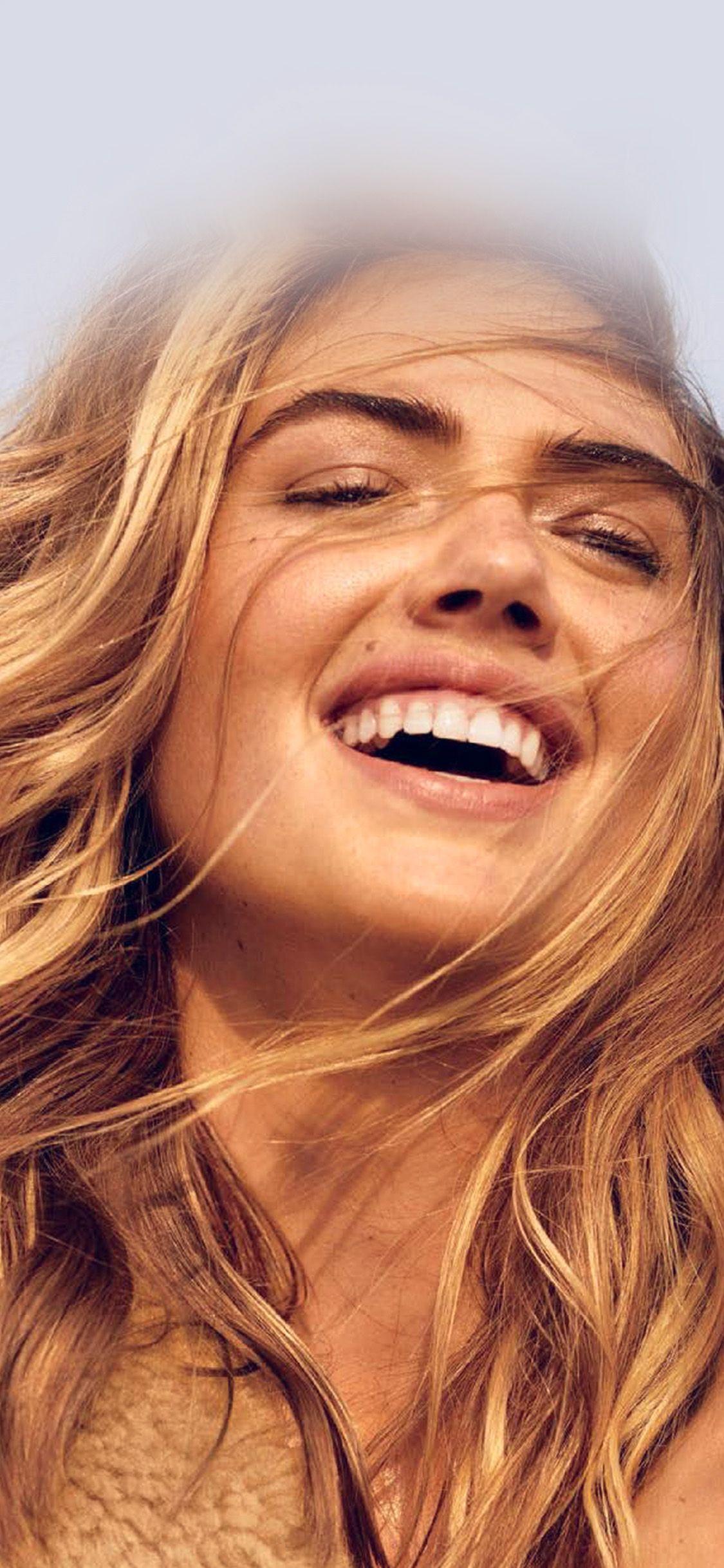 Smile Girl Model Kate Upton Via