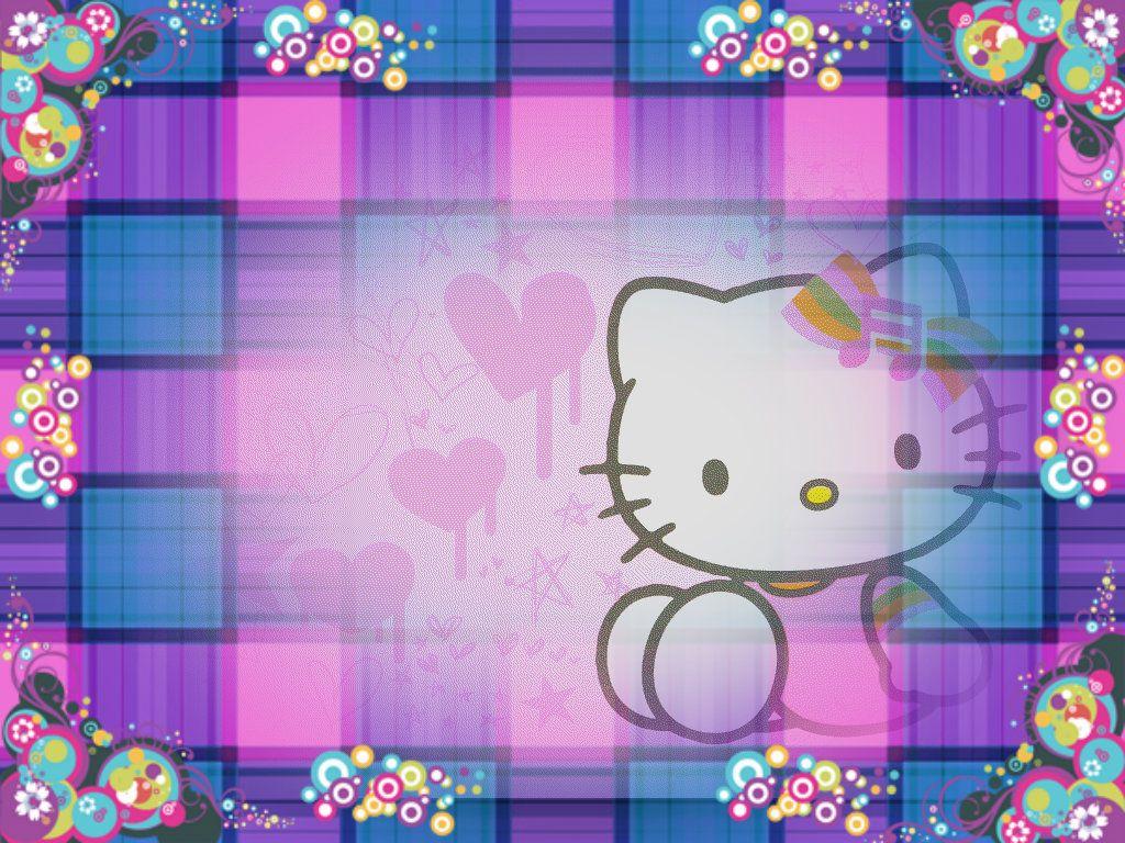 Free Purple Hello Kitty Wallpaper For Android
