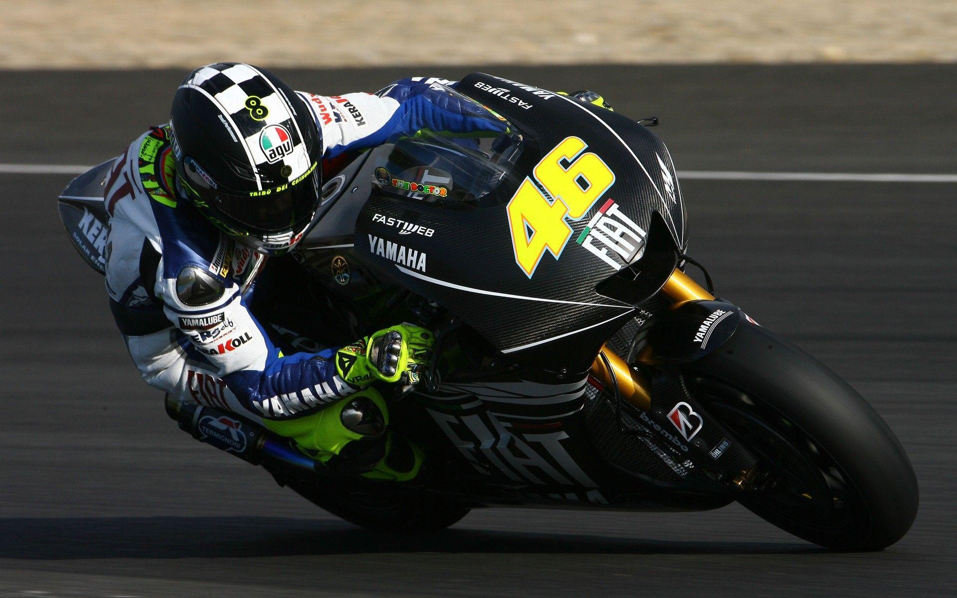 Gp valentino rossi the doctor fiat yamaha wallpaper. AllWallpaper