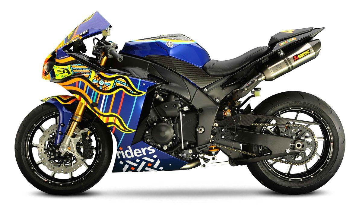 Valentino Rossi Yamaha R1. Moto GP Wallpaper