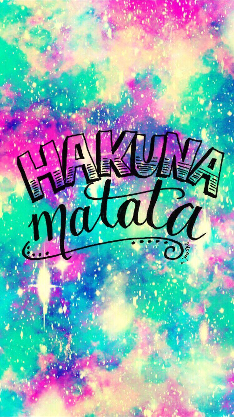 Hakuna Matata Galaxy IPhone Android Wallpaper I Created For The App