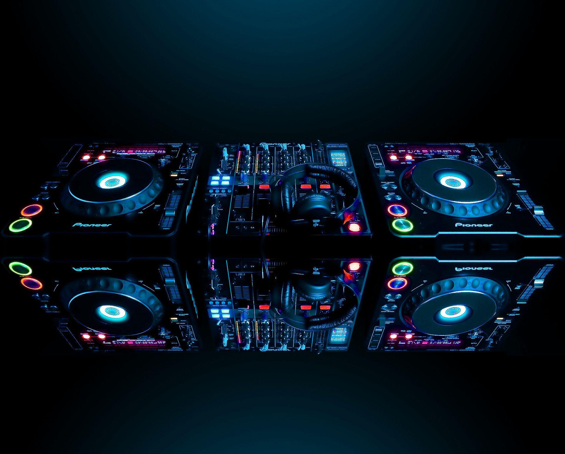 DJ Turntable Wallpaper: Wallpaper Dj Turntable Scheme Wallpaper Hi