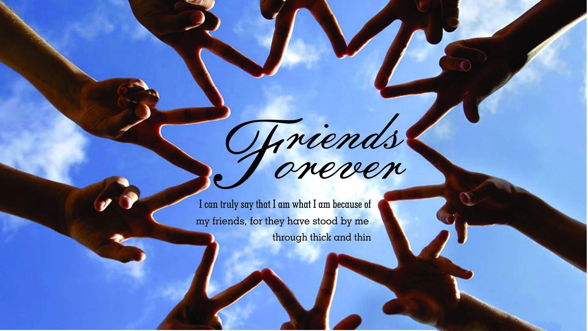 Image of Best Friend Forever Abbreviation Presented On Logo Style Colorful  Vector-DG364416-Picxy