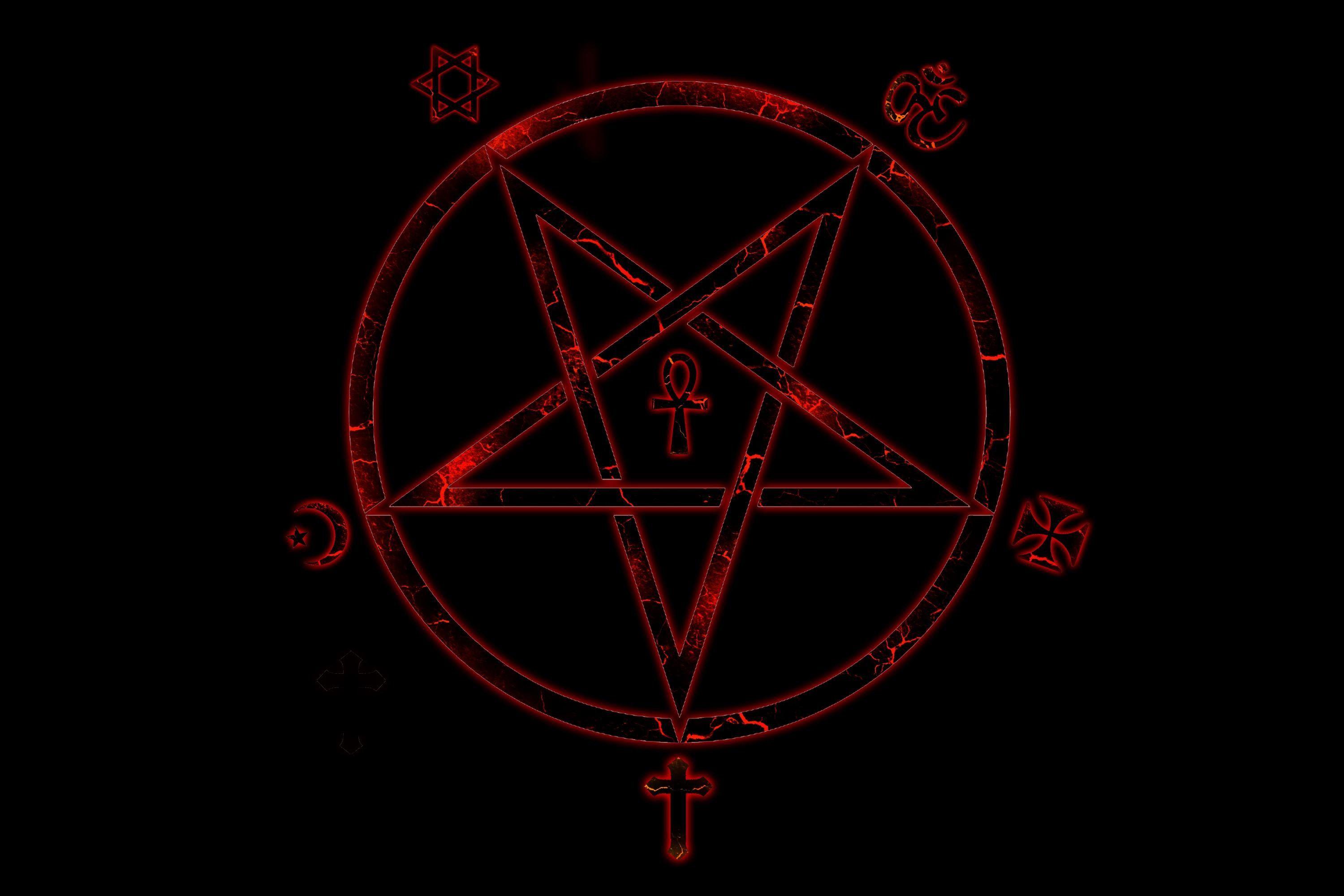 Dark horror evil occult satan satanic creepy wallpaperx2000