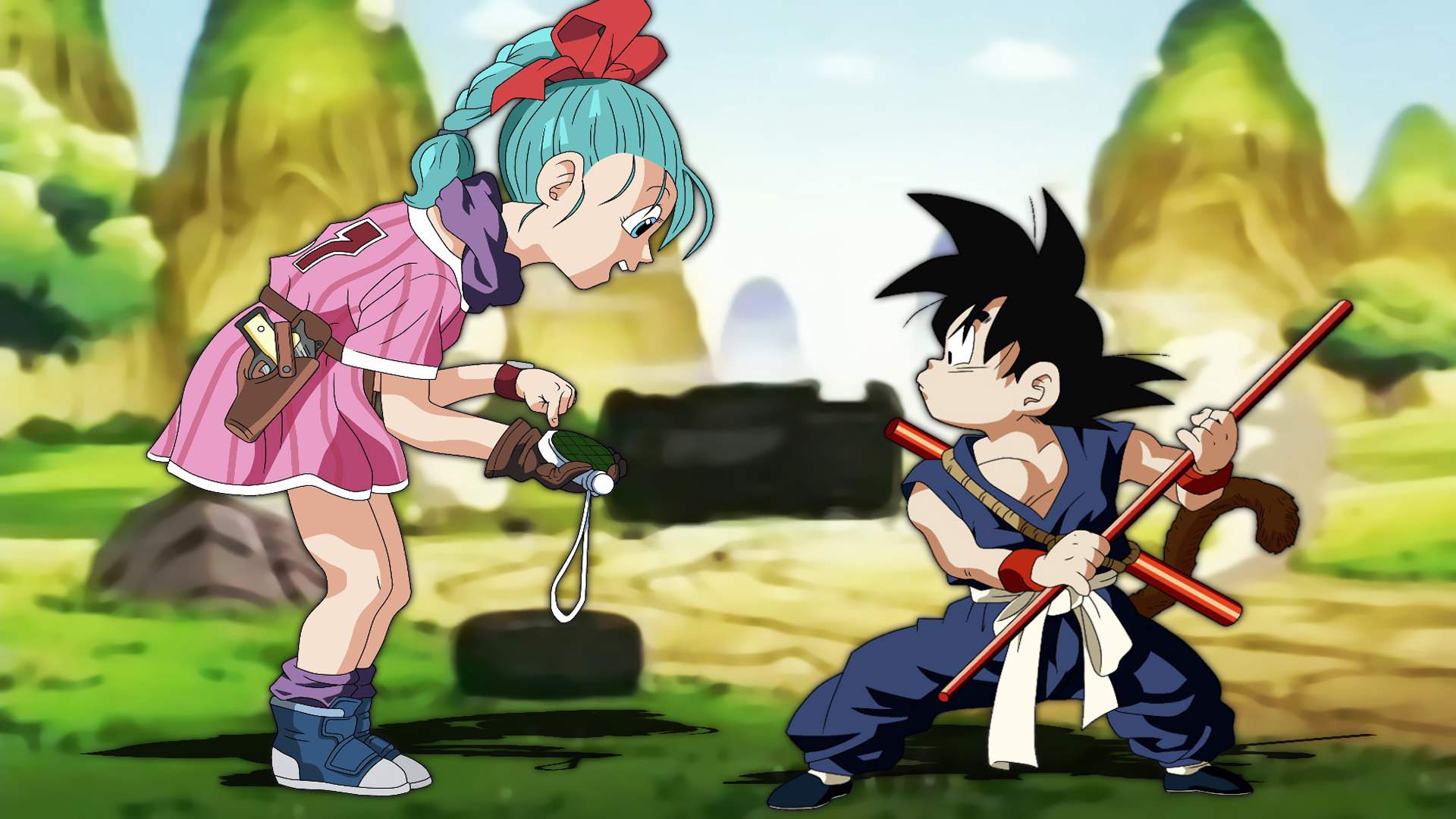 Bulma And Gohan Wallpaper, Bulma And Gohan Background, Bulma