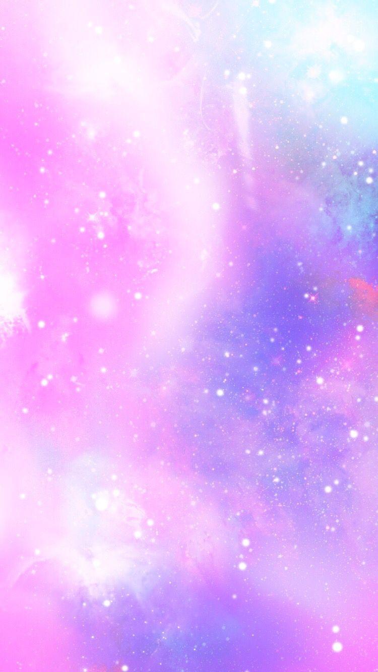 Pink And Purple Pastel Galaxy IPhone Wallpaper. IPhone 8 8Plus