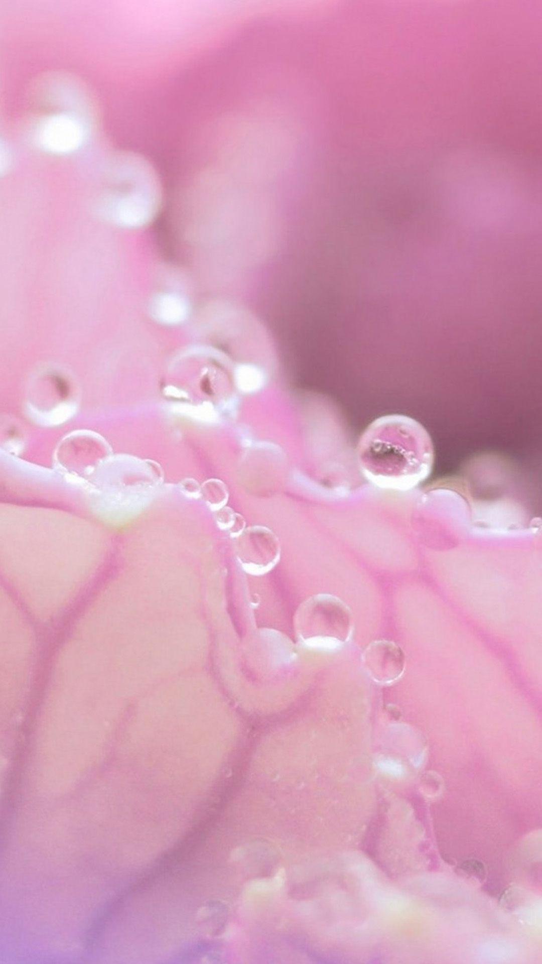 Pink Water Drops Wallpapers - Wallpaper Cave