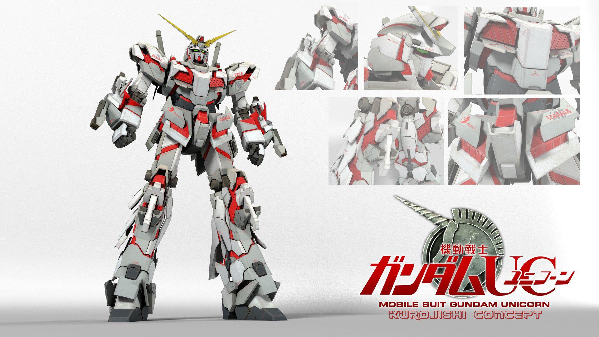 Gundam Unicorn Wallpaper, kurojishi rio
