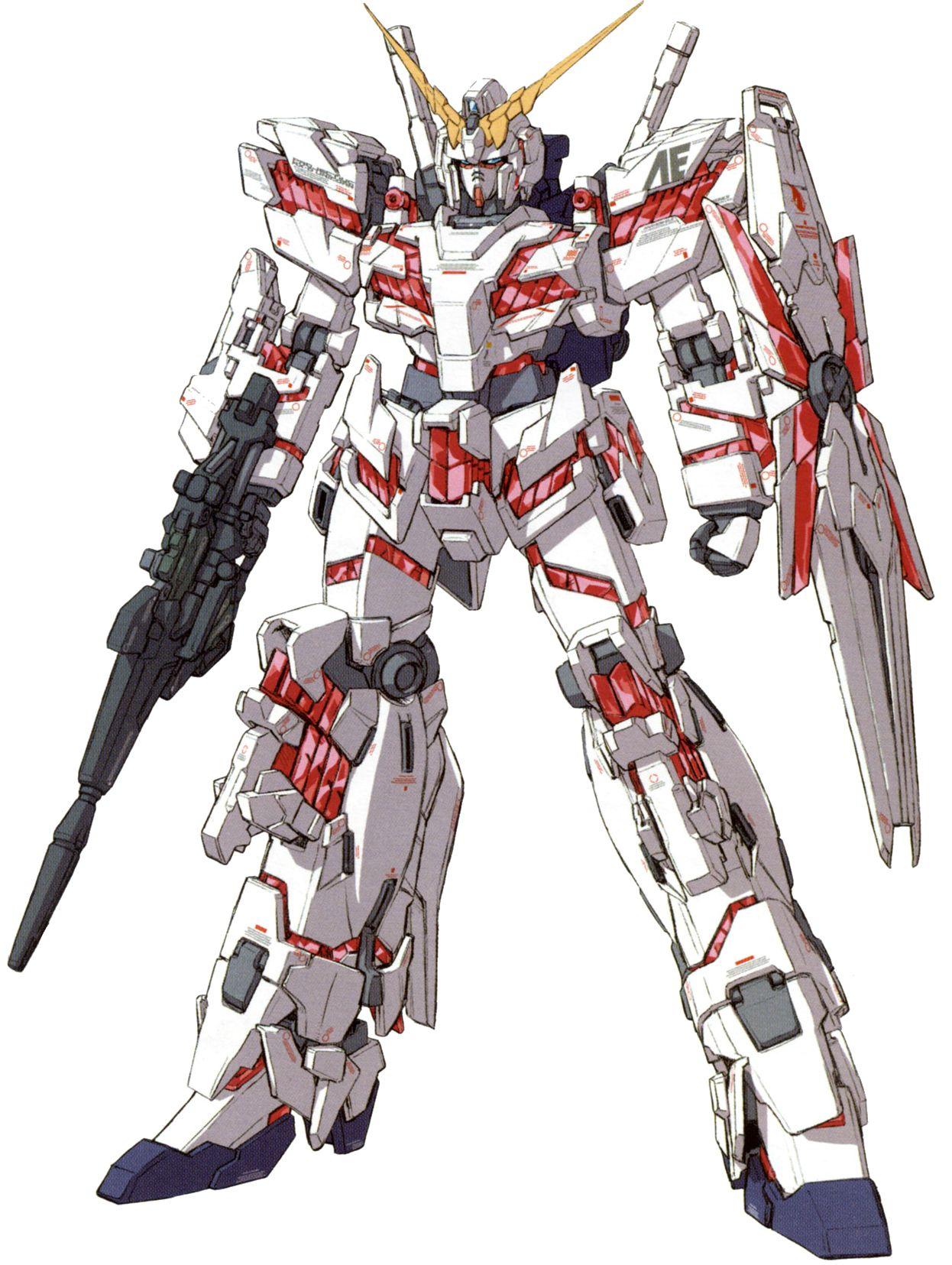 RX-01 Unicorn Gundam арт