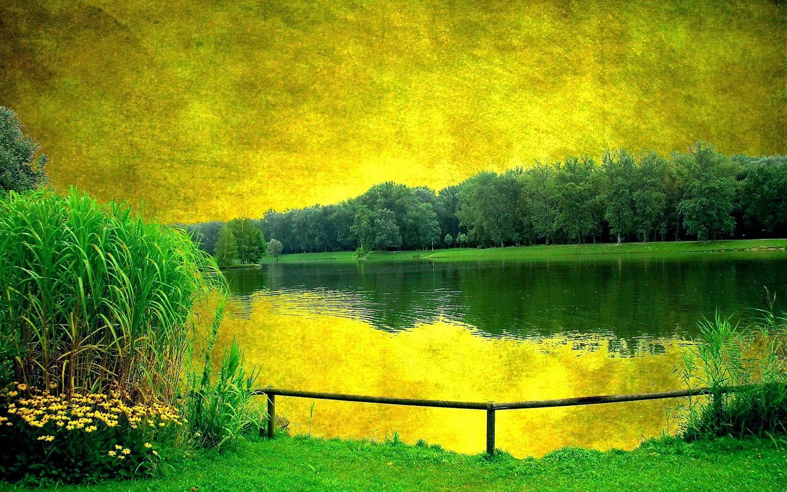 Nature Image Wallpaper: Most Beautiful Amazing Green Nature Place Desktop Background