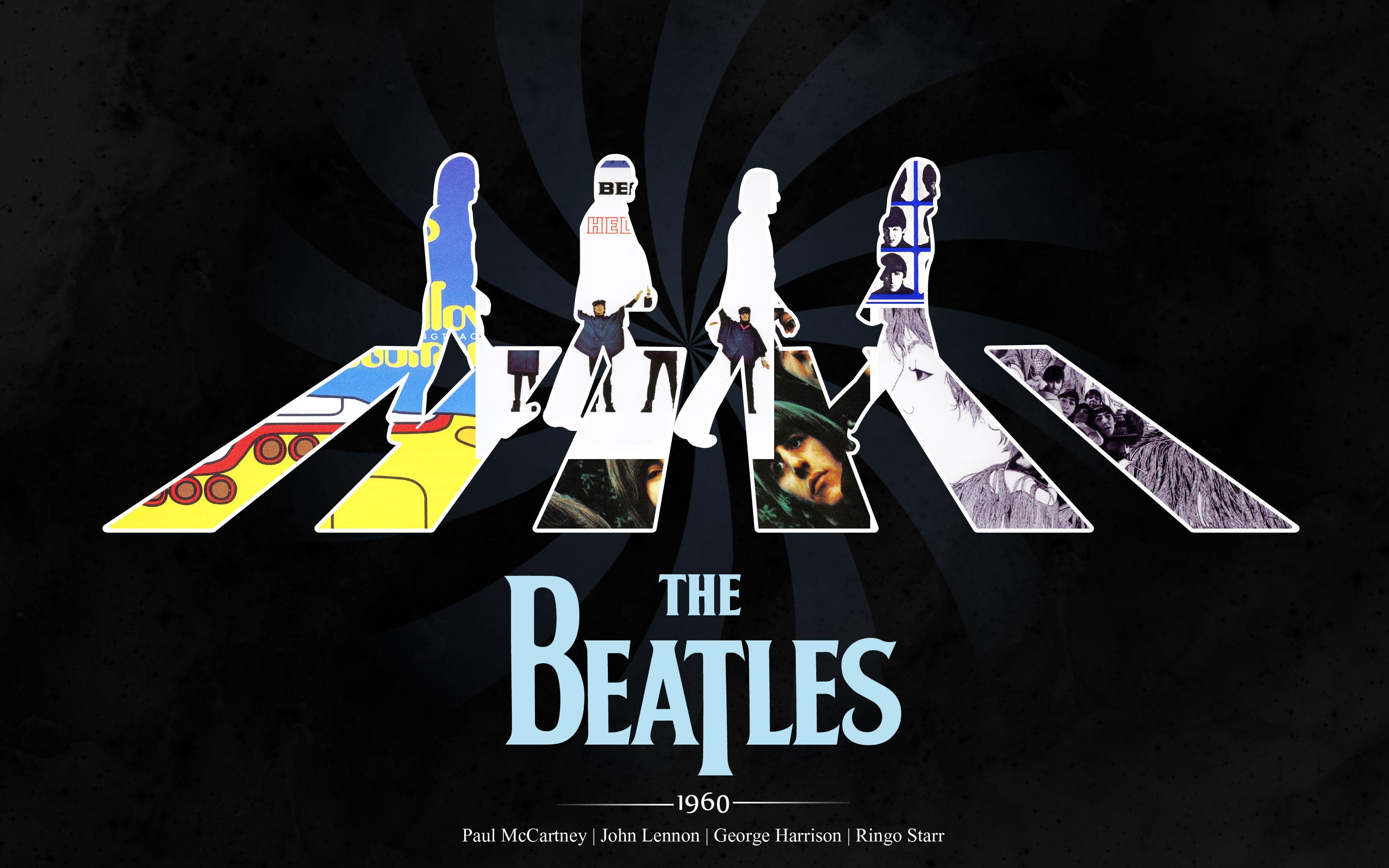 The Beatles 4K Wallpaper