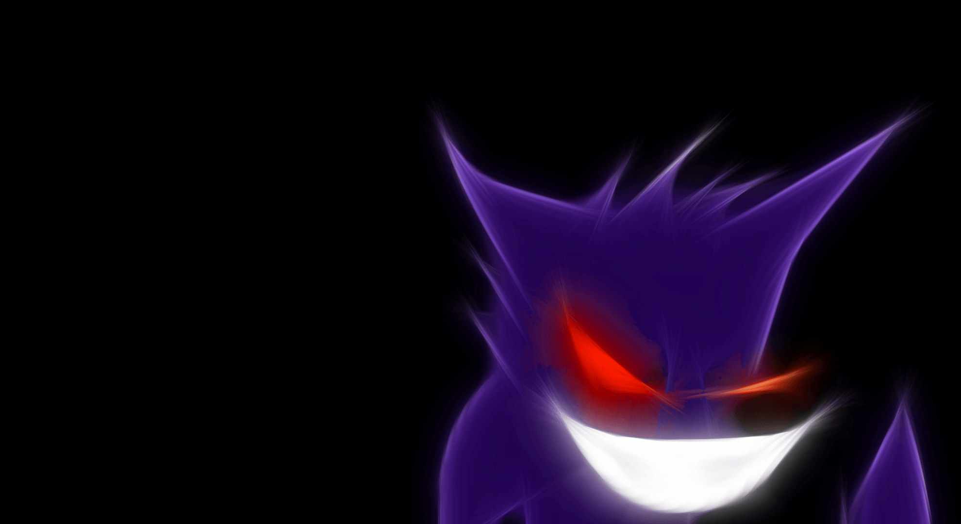 DarkGengar  Gengar pokemon, Pokemon backgrounds, Ghost pokemon