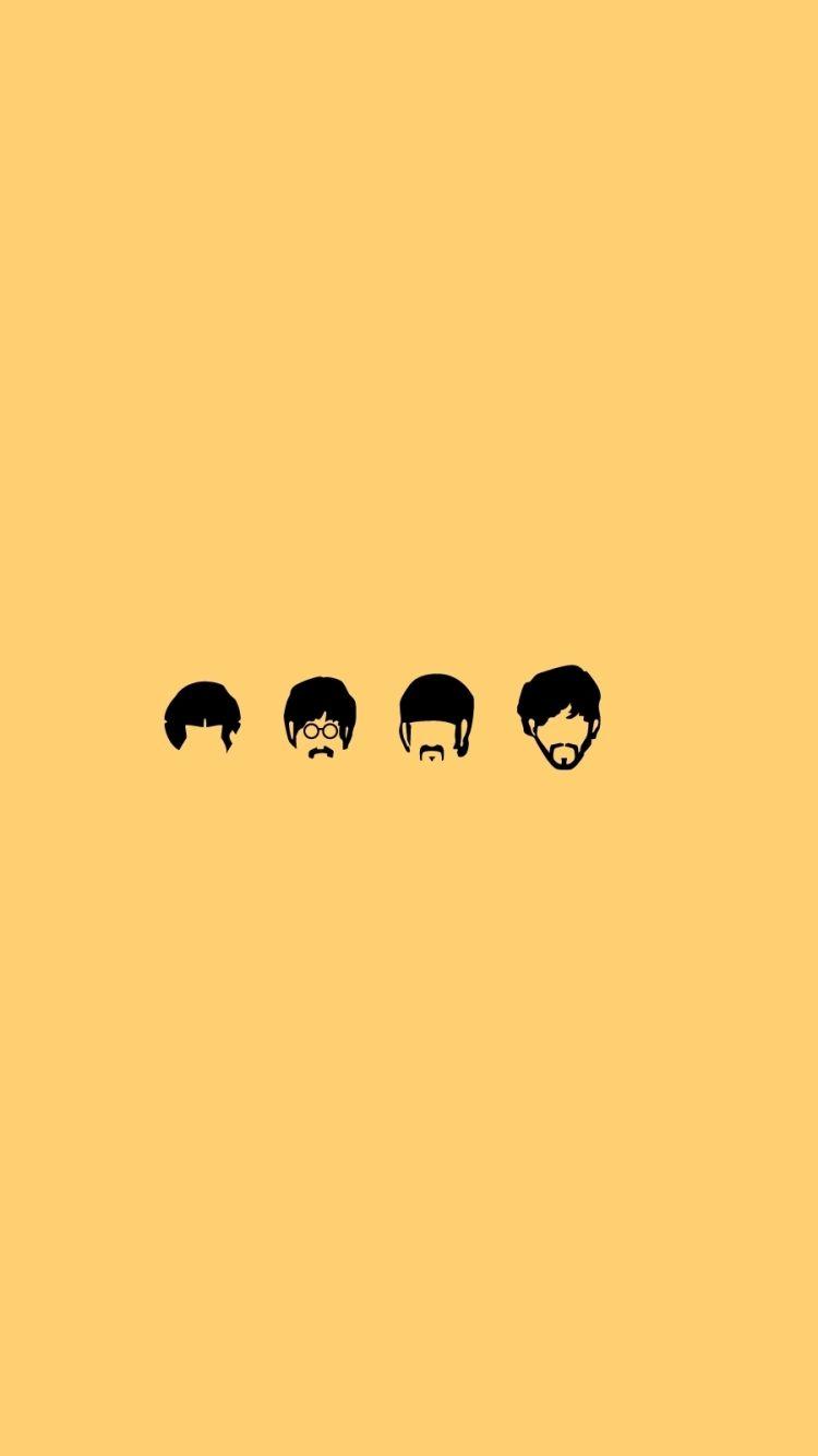 Music The Beatles (750x1334) Wallpaper