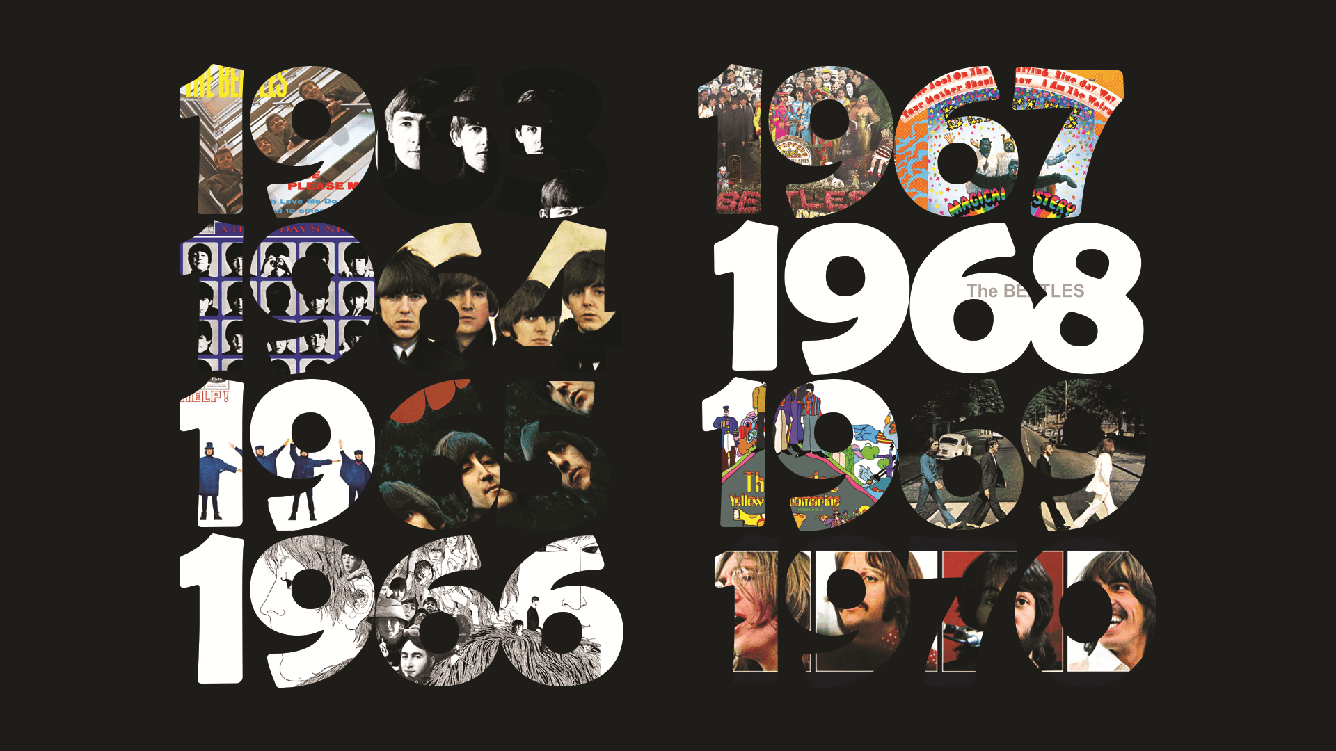 beatles love wallpaper