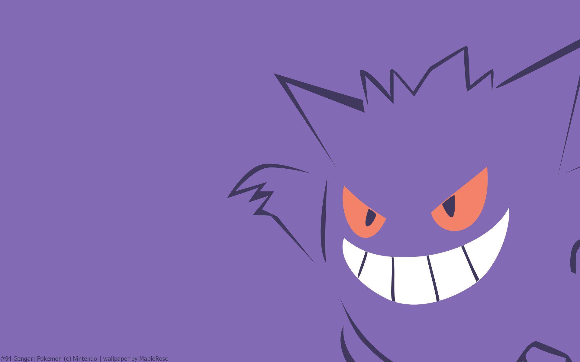 pokemon wallpaper gengar