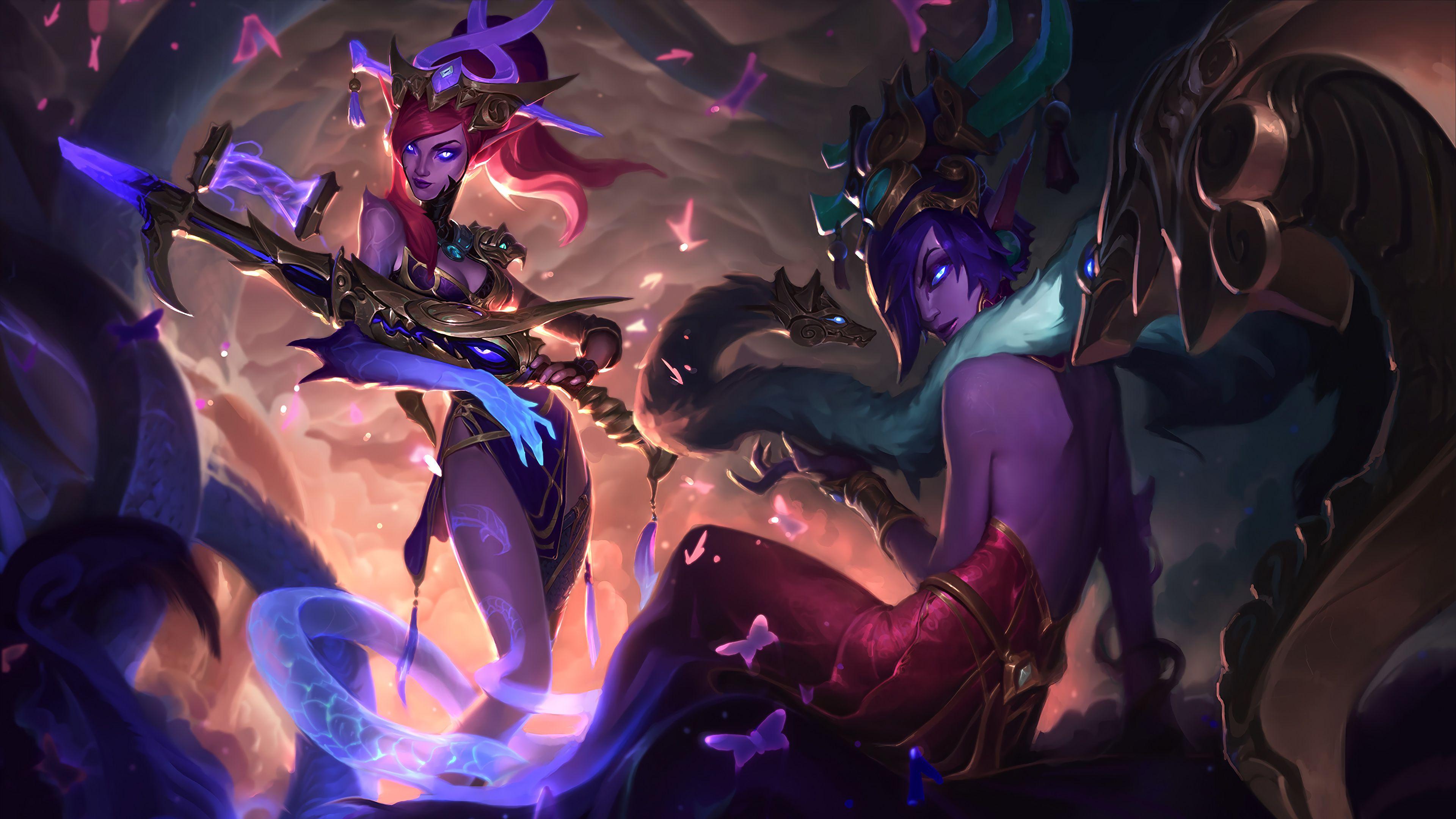 Lunar Wraith Caitlyn & Morgana