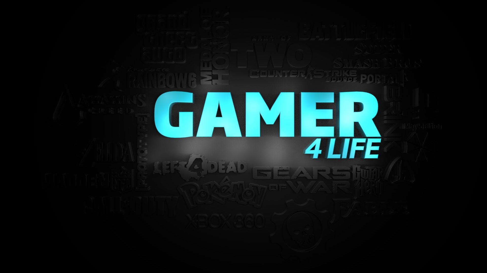 Gamer for Life Wallpaper